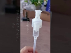 pompe en plastique de la lotion 1.2cc, pompe privée d'air de distributeur pour le nettoyage à la maison