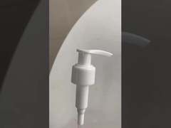 Pompe de droite à gauche lisse 24/410 28/410 clair en plastique de distributeur de lotion de serrure