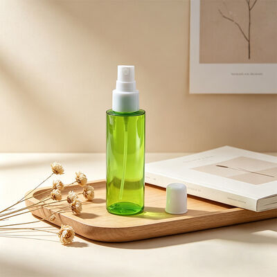 Vaporisateur à pompe fine PP plastique, capuchon rond demi-rond, dosage 0,12 cc