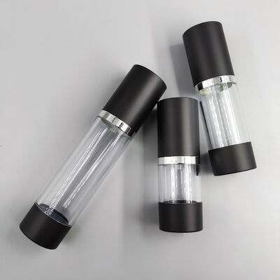 Vente chaude 15ml 30ml 50ml flacon pompe sans air vente en gros usine haute qualité pour soins personnels plastique
