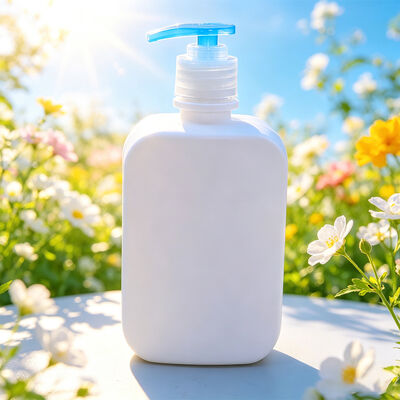 Pompe en plastique 24/410 28/410 de lotion de distributeur de lavage de main de savon liquide de grande tête nervurée