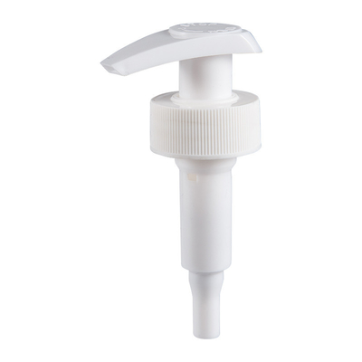 28/400 dessus de pompe de distributeur de lotion avec le dosage à nervures du collier 1.2ml