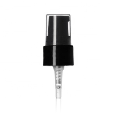 ODM d'OEM en plastique lisse noir du principal 20-410 de pompe de traitement pour 1oz rond la bouteille