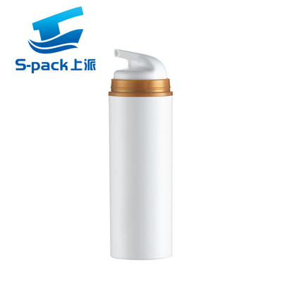 bouteilles privées d'air en plastique cosmétiques de pompe de 100ml 150ml pp pour le détergent facial