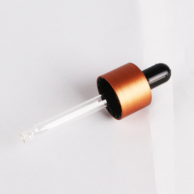 18mm a balayé le chapeau en aluminium de compte-gouttes de fermeture pour la bouteille 18/410 d'huile essentielle