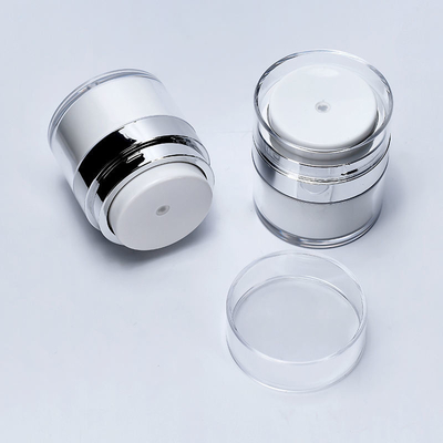 pot privé d'air de luxe rechargeable de pompe de 30ml 50ml pour la base crème