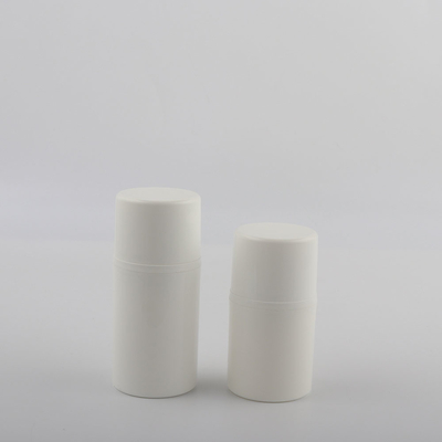 Bouteille crème privée d'air 30ml 50ml 80ml de sérum d'emballage cosmétique en plastique blanc de pp