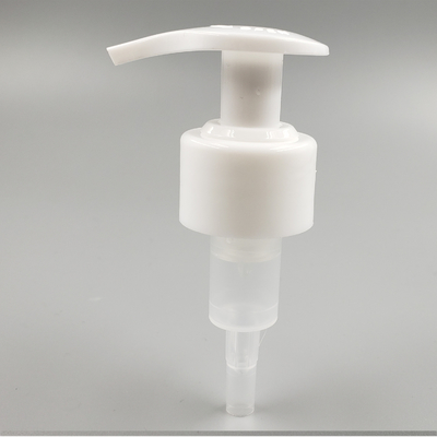 Distributeur en plastique blanc de pompe de lotion pour des produits de soin cosmétique et personnel