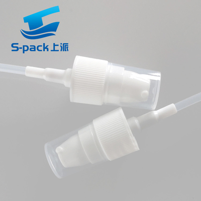 20/410 24/410 pompe cosmétique en plastique de crème de traitement de base pour la bouteille