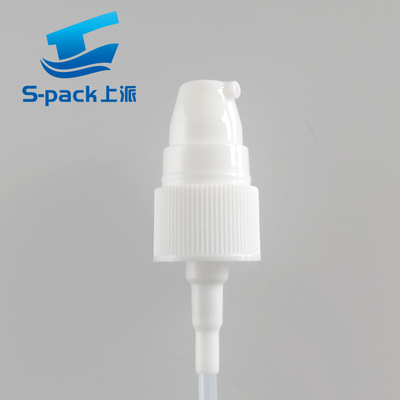 20/410 24/410 pompe cosmétique en plastique de crème de traitement de base pour la bouteille