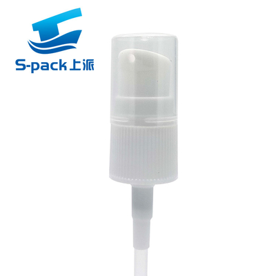 24/410 20/410 pompe crème lisse de pompe en plastique de traitement pour le paquet cosmétique