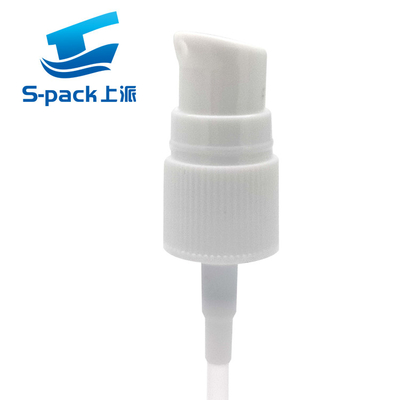 24/410 20/410 pompe crème lisse de pompe en plastique de traitement pour le paquet cosmétique