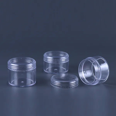 Crème pour le visage cosmétique de luxe en PP rond 5g 10g 15g 20g