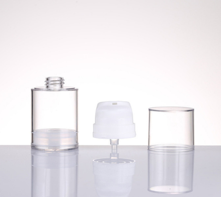 Bouteilles de voyage sans air à vis à l' AS clair Bouteille sans air 30 ml 50 ml