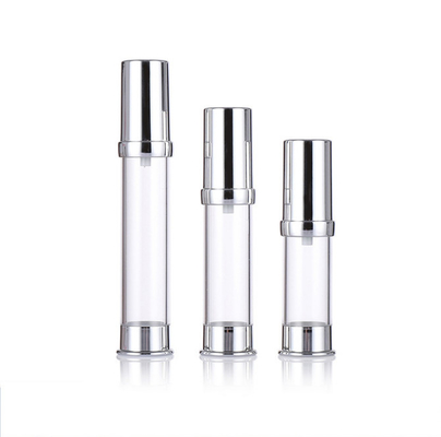 Emballage cosmétique Bouteille de pompe à lotion en plastique vide de 5 ml, 10 ml et 15 ml