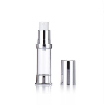 Emballage cosmétique Bouteille de pompe à lotion en plastique vide de 5 ml, 10 ml et 15 ml