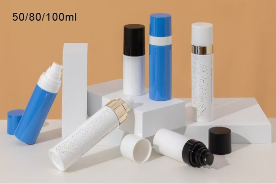 Sceaux à chaud et scellés UV PET bouteilles de pulvérisation en plastique fin 50ml 80ml 100ml avec des couleurs personnalisées