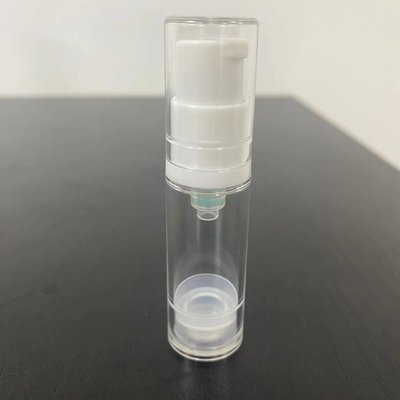 Bouteilles de pompe sans air de lotion de 5 ml Bouteille de lotion cosmétique en plastique