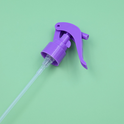 Coloré fin mini pulvérisateur de déclenchement 20/410 24/410 28/410 Avec conception de bouton de verrouillage Pour les bouteilles de pulvérisation de brouillard d'eau Odm Oem