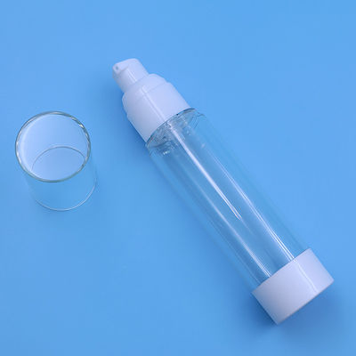 Produit vedette : Flacon airless AS, flacon rond, lotion, crème, flacon de 50 ml