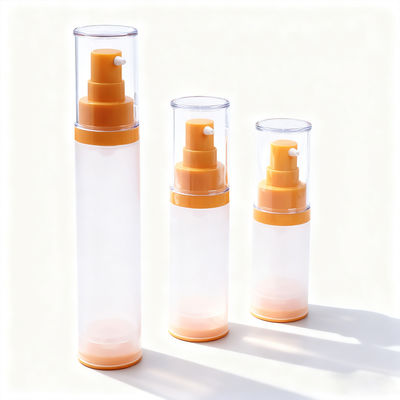 Flacon pompe airless pour crème cosmétique 15ml 30ml 50ml Flacon pompe airless AS et PP