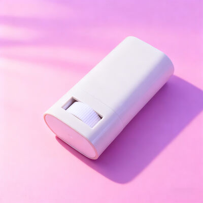 Emballage de déodorant en bâtonnet torsadé personnalisé ovale plat 15g 20g, rechargeable, pour déodorant corporel, écran solaire, tubes de conditionnement de déodorant