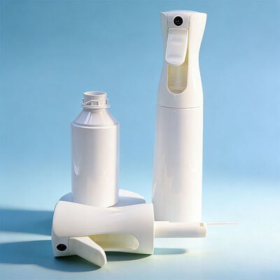 Bouteille de pulvérisation en plastique à brume Fine de 300ml, pour Solutions de nettoyage, bouteilles de pulvérisation à brume continue OEM avec Logo