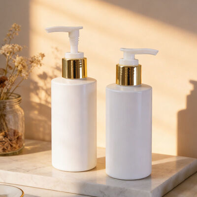 24/415 pompe à lotion UV or/argent pompe à savon à shampooing en plastique