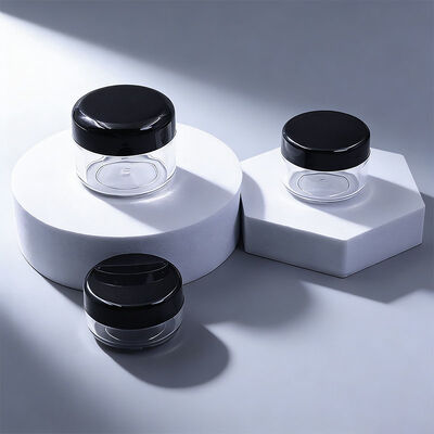 Pot de crème cosmétique personnel 10g 15g 25g Pot de crème en plastique PP