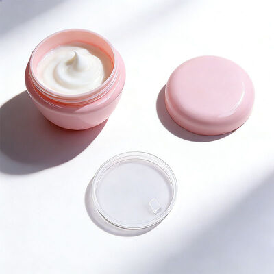 Pot de crème ovale PP pour le visage, contenant vide pour cosmétiques et soins de la peau, 20g