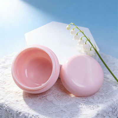 Pot de crème ovale PP pour le visage, contenant vide pour cosmétiques et soins de la peau, 20g