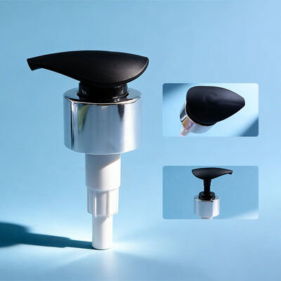 Grand distributeur en aluminium 28/410 de lotion de main de savon de déclencheur principal rond pour la bouteille