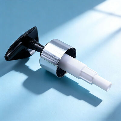 Grand distributeur en aluminium 28/410 de lotion de main de savon de déclencheur principal rond pour la bouteille