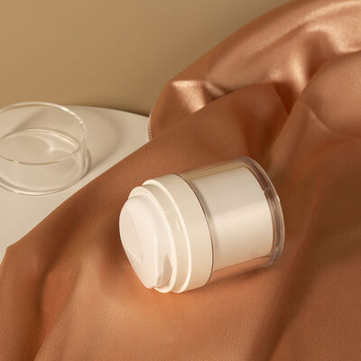 Flacon pompe airless de luxe de haute qualité 15 ml 30 ml 50 ml pour soins personnels flacons sous vide vente chaude usine en gros personnalisée