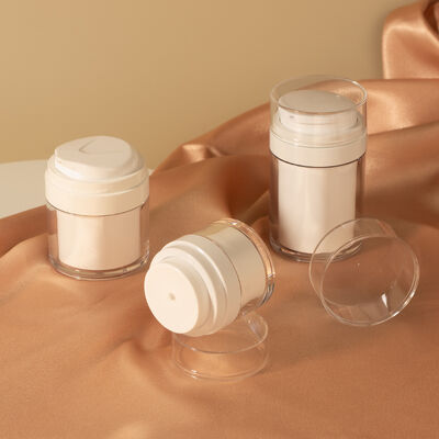 Flacon pompe airless de luxe de haute qualité 15 ml 30 ml 50 ml pour soins personnels flacons sous vide vente chaude usine en gros personnalisée