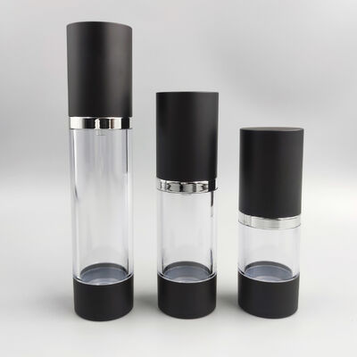 Vente chaude 15ml 30ml 50ml flacon pompe sans air vente en gros usine haute qualité pour soins personnels plastique