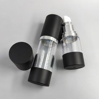Vente chaude 15ml 30ml 50ml flacon pompe sans air vente en gros usine haute qualité pour soins personnels plastique