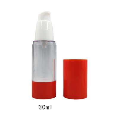 Vente en gros d'usine à chaud de haute qualité personnalisée 30 ml 50 ml 80 ml bouteille de pompe sans air pour shampooing soins personnels