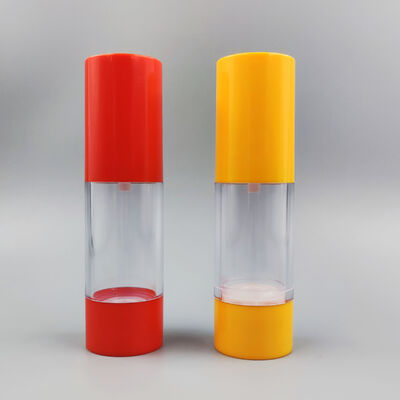 Vente en gros d'usine à chaud de haute qualité personnalisée 30 ml 50 ml 80 ml bouteille de pompe sans air pour shampooing soins personnels