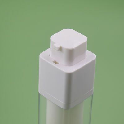 Vente à chaud 15ml 30ml 50ml Bouteille de pompe à double couche sans air pour les soins personnels usine de gros de haute qualité pour le shampooing