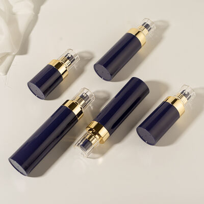 Bouteille à pompe sans air de luxe en gros d'usine 30 ml 50 ml 80 ml 100 ml 120 ml en vente chaude de haute qualité pour les soins personnels
