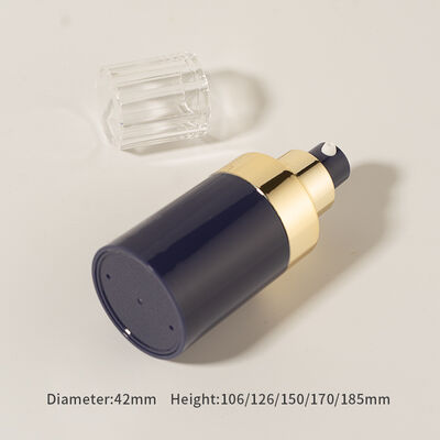 Bouteille à pompe sans air de luxe en gros d'usine 30 ml 50 ml 80 ml 100 ml 120 ml en vente chaude de haute qualité pour les soins personnels