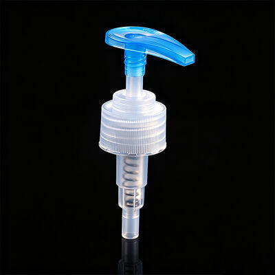 Pompe en plastique 24/410 28/410 de lotion de distributeur de lavage de main de savon liquide de grande tête nervurée
