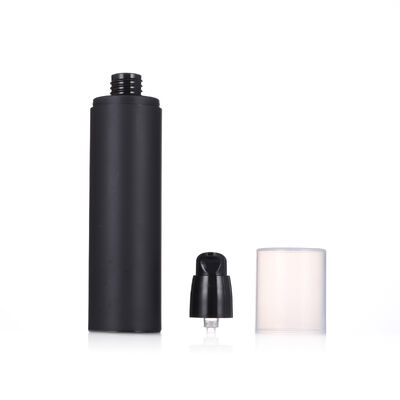 Bouteille de pulvérisation de brouillard en plastique mat PP de 120 ml en gros avec bouchon avec pinceau pour crème faciale Lotion sérum de soin de la peau