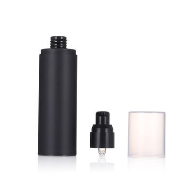 Bouteille de pulvérisation de brouillard en plastique mat PP de 120 ml en gros avec bouchon avec pinceau pour crème faciale Lotion sérum de soin de la peau