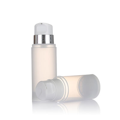 Bouteille de pompe sans air 150 ml 200 ml 250 ml/PP bouteille de pompe de lotion transparente pour l'emballage cosmétique