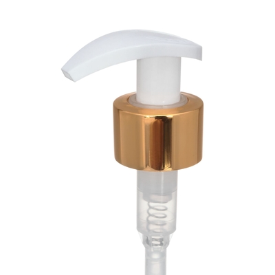 Pompe de bouteille de lotion de savon liquide 24/410 28/410 avec les couvercles en aluminium en plastique