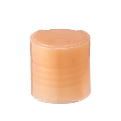 28-410 métal argenté de chapeaux en plastique de bouteille pour l'ODM de bouteille de shampooing