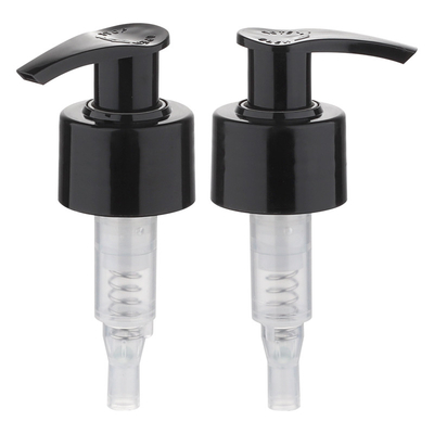 24/410 28/410 pompe en plastique Clear Black de lotion blanc pour des bouteilles
