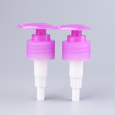 UV roses de pompe de lotion du shampooing 1.8cc enduits vissent en bas de la serrure